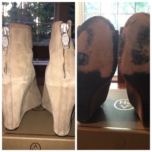 ASH June suede perforated wedges - Picture 4 of 4